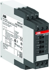 Фото 1/2 1SVR730831R1400 CM-ESS.2S, Voltage Monitoring Relay, 1 Phase, DPDT, 3→30 V, 6→60 V, 30→300 V, 60→600 V, DIN Rail