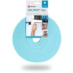 VEL-OW64110, Aqua Hook & Loop Tape, 10mm x 25m