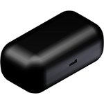 10006.9-AL, Soap A Series Black ABS Handheld Enclosure, 56 x 31 x 24mm