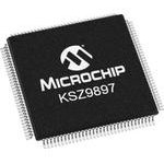 KSZ9897RTXI, Ethernet ICs 7-port GigE Managed Switch