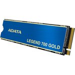 SLEG-700G-512GCS-SH7, Твердотельный диск 512GB A-DATA LEGEND 700 GOLD, M.2 2280 ...