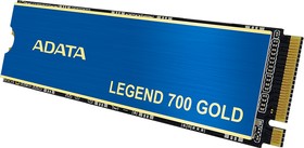 Фото 1/10 SLEG-700G-512GCS-SH7, Твердотельный диск 512GB A-DATA LEGEND 700 GOLD, M.2 2280, PCI-E 3x4, [R/W -2000/1600 MB/s] 3D-NAND TLC