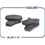 GLBP116, Колодка тормозная передняя ГАЗ/УАЗ