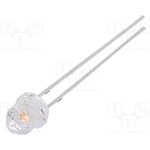 OSYBP23132A, LED; 3mm; yellow/blue; 30°; Front: convex; 2.1?2.6/2.9?3.4V; round