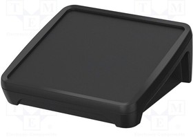 BOP 1616P-9005, Enclosure: desktop; BoPad; X: 164mm; Y: 160mm; Z: 68.4mm; ABS; black