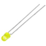 TLLY4400, LED Uni-Color Yellow 585nm 2-Pin T-1 T/R
