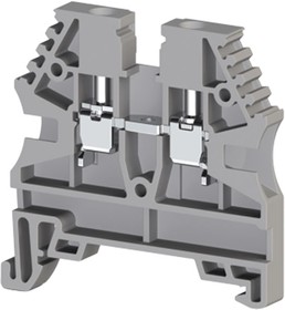 AVK2,5 (серый), Клеммник на DIN-рейку 2,5мм.кв.