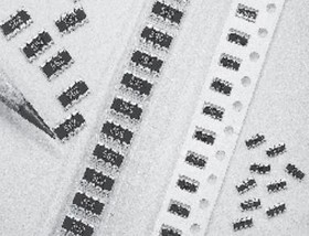 NRSN04I4J330TRF, Res Thick Film Array 33 Ohm 5% ±200ppm/°C ISOL Molded 8-Pin 0804(4 X 0402) Concave SMD T/R