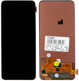 (A805F) дисплей в сборе с тачскрином (модуль) для Samsung Galaxy A80 (SM-A805F) черный, оригинал