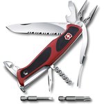 0.9728.WC, Нож Victorinox RangerGrip 174 Handyman, 130 мм, 17 функций, красный с черным