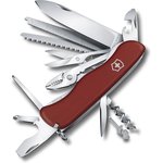 0.8564, Нож Victorinox WorkChamp 111 мм, 21 функция, красный