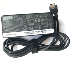 Фото 1/3 Блок питания (сетевой адаптер) для ноутбуков Lenovo 5-20V 2.25A 45W Type-C черный, с сетевым кабелем Premium