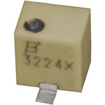 3224X-1-102E, Trimmer Resistors - SMD 4mm 1Kohms 10% Square Cermet Sealed