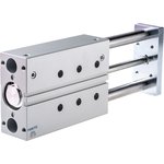 DFM-40-125-P-A-GF, Pneumatic Guided Cylinder - 170868, 40mm Bore, 125mm Stroke ...