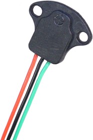 PGN-SP-001, Hall Effect Sensor, 3-Wire Open Collector Output, 4.5 24 V dc, Block Body, 24V