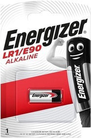 Energizer E300781302, Батарейка Energizer LR1 N BL1 Alkaline 1.5V (1/10/80)