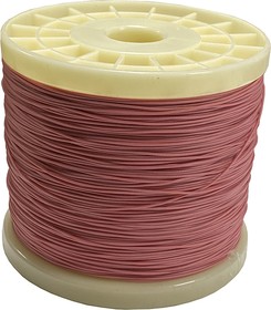 Провод силиконовый 30AWG 0,05 мм2 розовый 500 м
