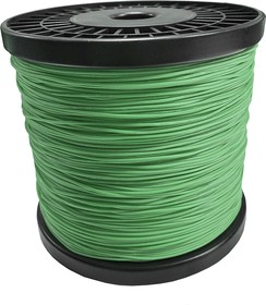 Провод силиконовый 28 AWG 0,08 мм2 зеленый 500 метров