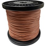 Провод гибкий силиконовый AWG 26 (0,12 мм2) коричневый 305 м
