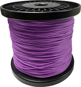 Провод гибкий силиконовый AWG 26 (0,12 мм2) фиолетовый 305 м