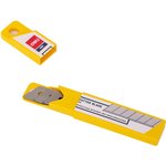 Лезвия для канцелярского ножа Deli E2011, ширина лезвия 18 мм, сталь (упаковка ...