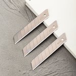 Лезвия для канцелярского ножа Deli E2011, ширина лезвия 18 мм, сталь (упаковка ...