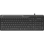 Клавиатура A4TECH Fstyler FK25, USB, черный серый [fk25 black]