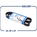 GLTB129, Ремень поликлиновый 6PK 995 ВАЗ 2190,1118 с кондиционером