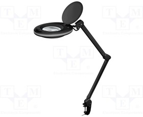 65575, Desktop magnifier with backlight; 3dpt; O127mm; 8W; Plug: EU
