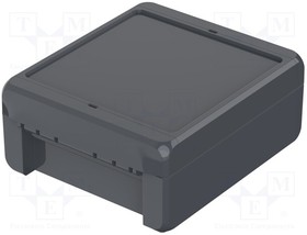 B 141306 ABS 7024, Enclosure: multipurpose; X: 125mm; Y: 151mm; Z: 60mm; BOCUBE; ABS