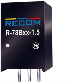 Фото 1/5 R-78B5.0-1.5, Non-Isolated DC/DC Converters 1.5A DC/DC REG 6.5-18Vin 5Vout