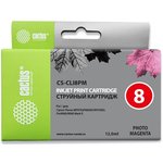 Картридж струйный Cactus CS-CLI8PM пурпурный для Canon MP970 iP6600D iP6700D ...