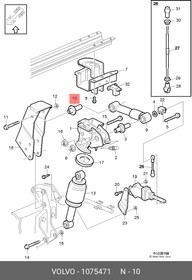 1075471, Втулка амортизатора FM12/FH12