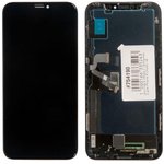 (iPhone X) дисплей в сборе с тачскрином для iPhone X, черный (Incell)
