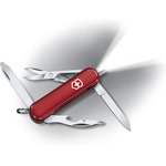 0.6366, Нож-брелок Victorinox Classic Midnite Manager, 58 мм, 10 функций, красный