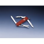 0.6363, Нож-брелок Victorinox Classic Rambler, 58 мм, 10 функций, красный