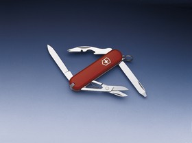 Фото 1/5 0.6363, Нож-брелок Victorinox Classic Rambler, 58 мм, 10 функций, красный