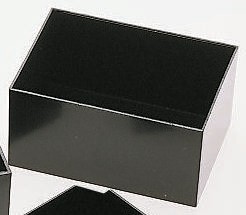 AS052813, Black Thermoplastic Potting Box, 45 x 30 x 25mm