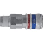 C103002154, Brass, Stainless Steel Male Pneumatic Quick Connect Coupling ...