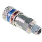 C103102152, Brass, Stainless Steel Male Pneumatic Quick Connect Coupling ...