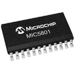 MIC5801YWM, Latched Driver - -40°C to 85°C - 24-Pin SOIC W - Tube