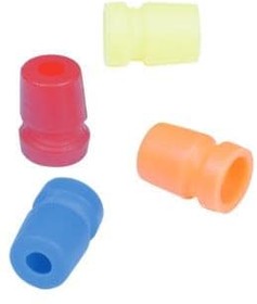 AC-GROMMET-GRY, XLR Connectors COLORED GROMMETS FOR XLR PHONE PLUGS