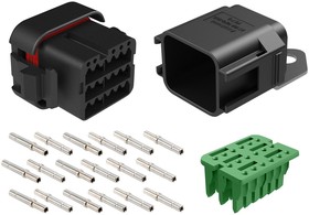 Фото 1/2 ATV46-18PSB-BUSCKIT, 18-WAY COMPLETE BUSS KIT, INCLUDES RECEPTACLE AND PLUG, KEY B 21AH2661