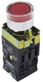 Переключатели с подсветкой LA115-A5-11XD/R красный 220V (ANDELI)