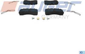 70371, Набор, тормозная колодка