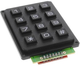 COM-15290, SparkFun Accessories Qwiic Keypad - 12 Button