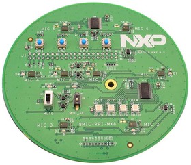 8MIC-RPI-MX8, 8-MICROPHONE ARRAY PROTO BOARD, I.MX 8M