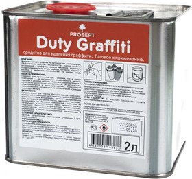 Duty Graffiti средство для удаления граффити 2л 153-2, антиграффити 153-2