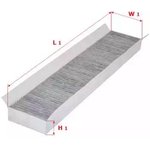 Фильтр салон. Sakura CAC19240