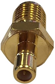Фото 1/3 ADP-SMBM-SMAF, Straight 50Ω RF Adapter SMB Plug to SMA Socket